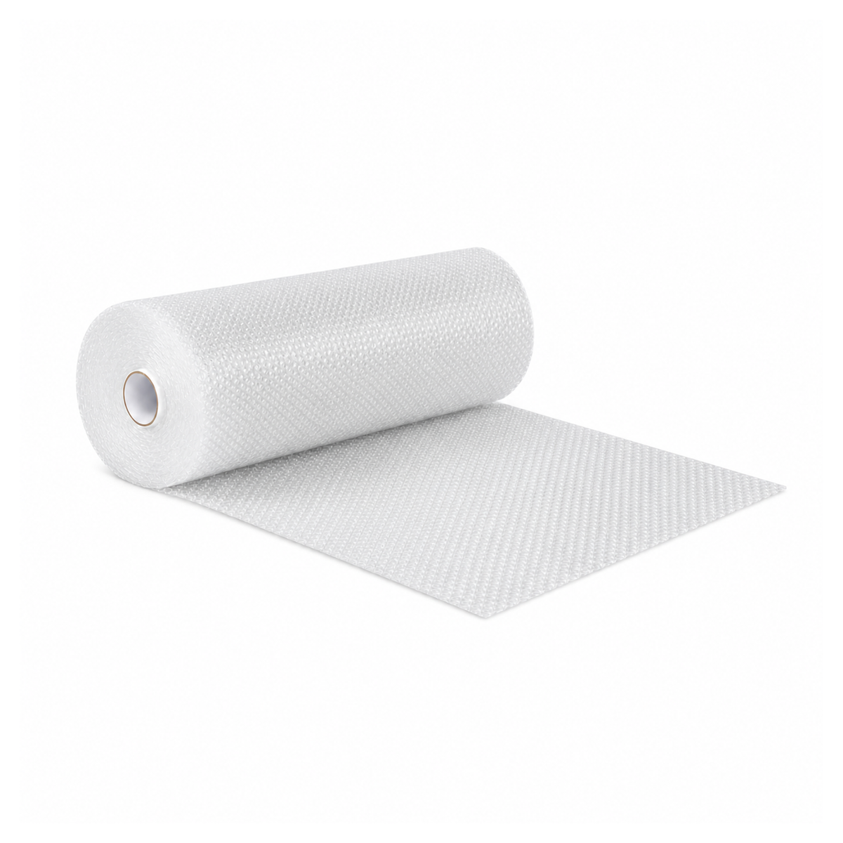 Clear two-layer bubble wrap roll with 10 mm bubbles