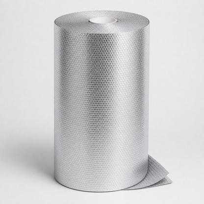 50 m roll of 4-layer foil bubble wrap in 750 mm width