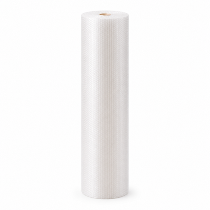 Australian-made clear bubble wrap roll, 100 m by 1500 mm