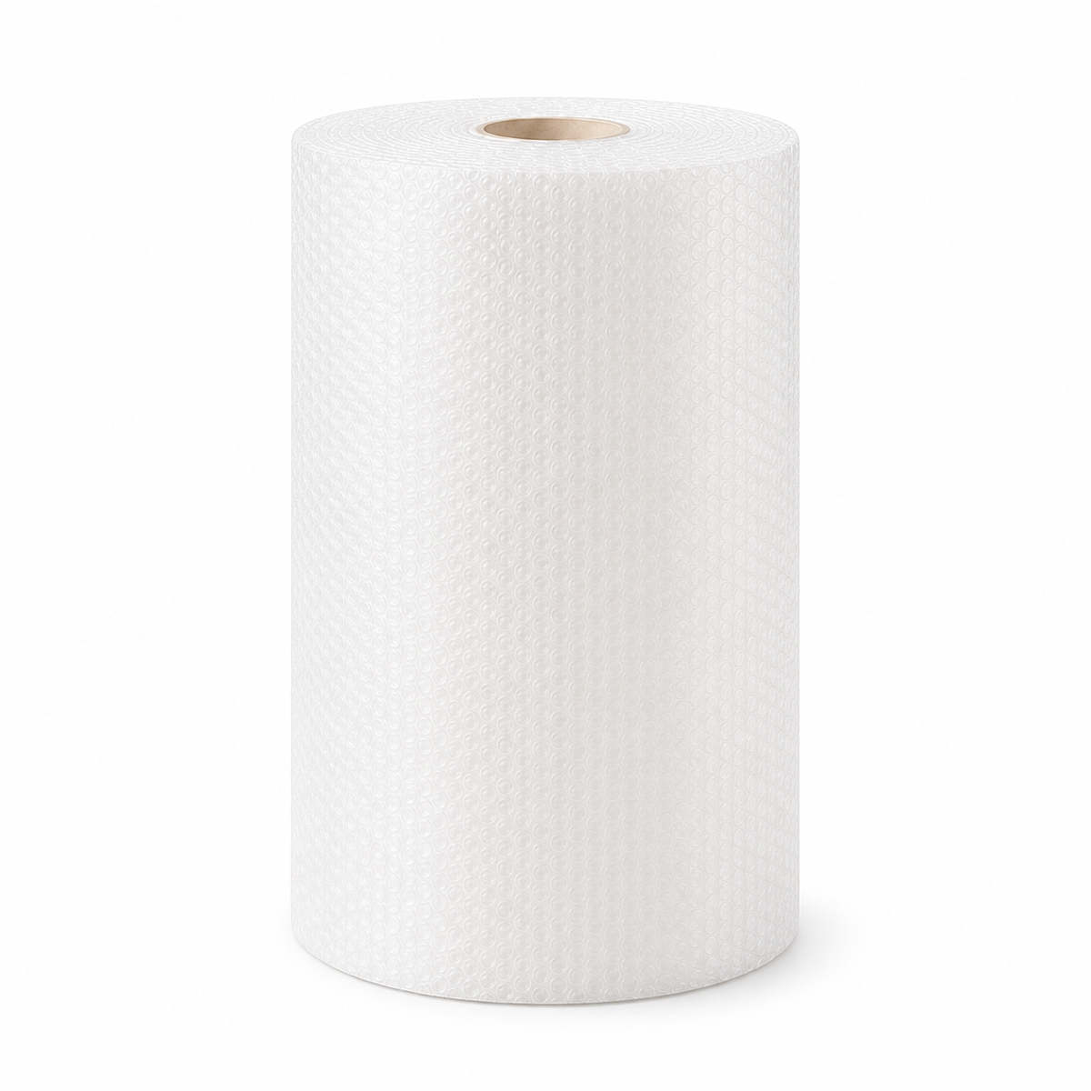 Australian-made clear bubble wrap roll, 100 m by 375 mm