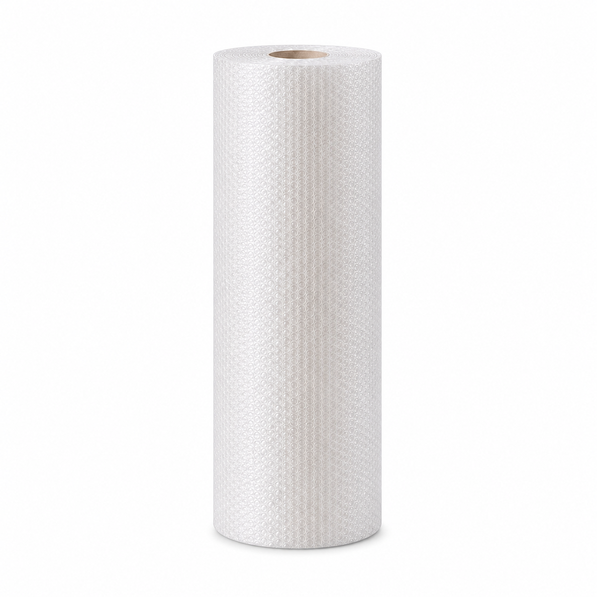 Australian-made clear bubble wrap roll, 50 m by 375 mm