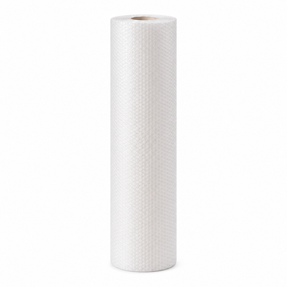 Australian-made clear bubble wrap roll, 50 m by 500 mm